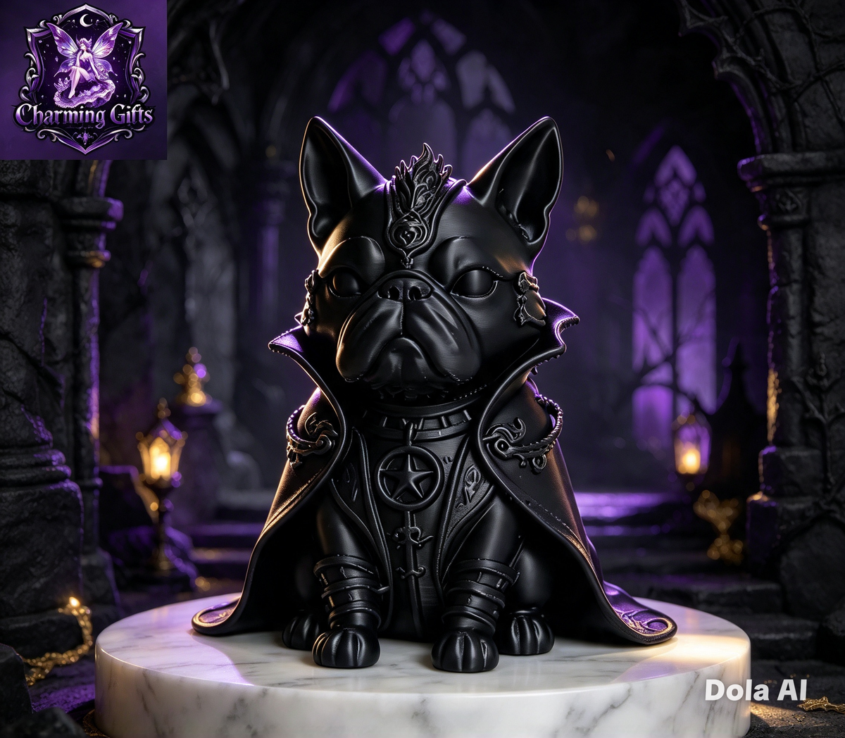 🖤🐶 MAGICIAN FRENCHIE — DARK ENCHANTER! 🐶🖤