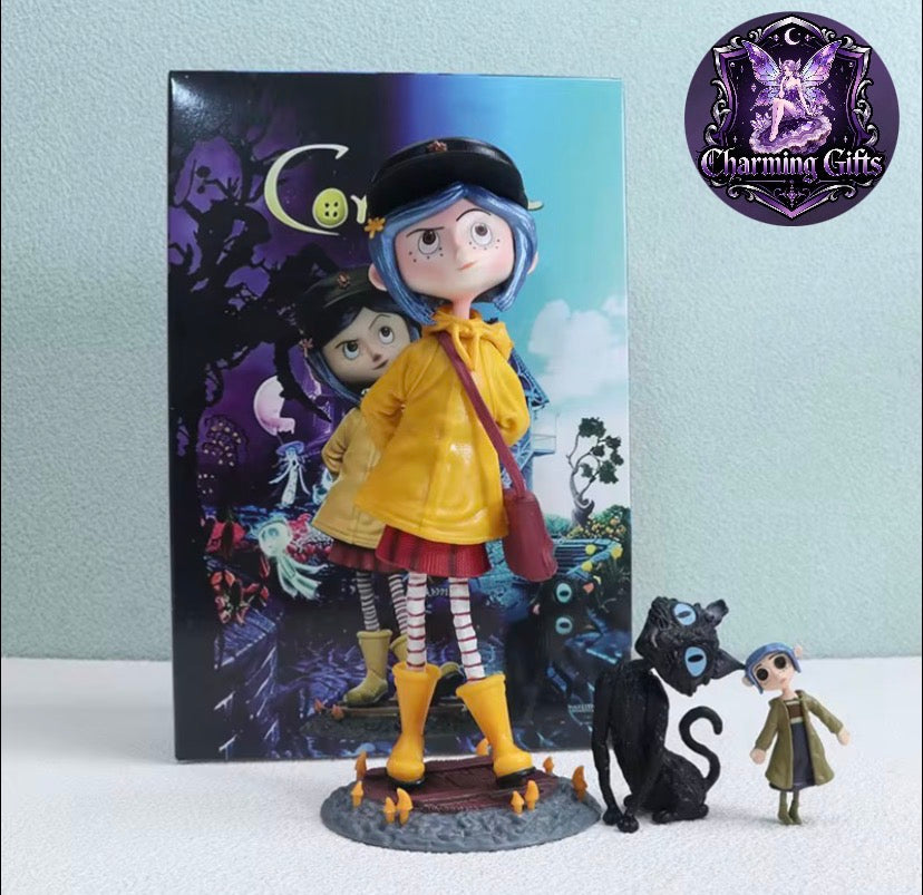👻 Ghost Mother Caroline — Handmade Anime Doll Ornament ✨