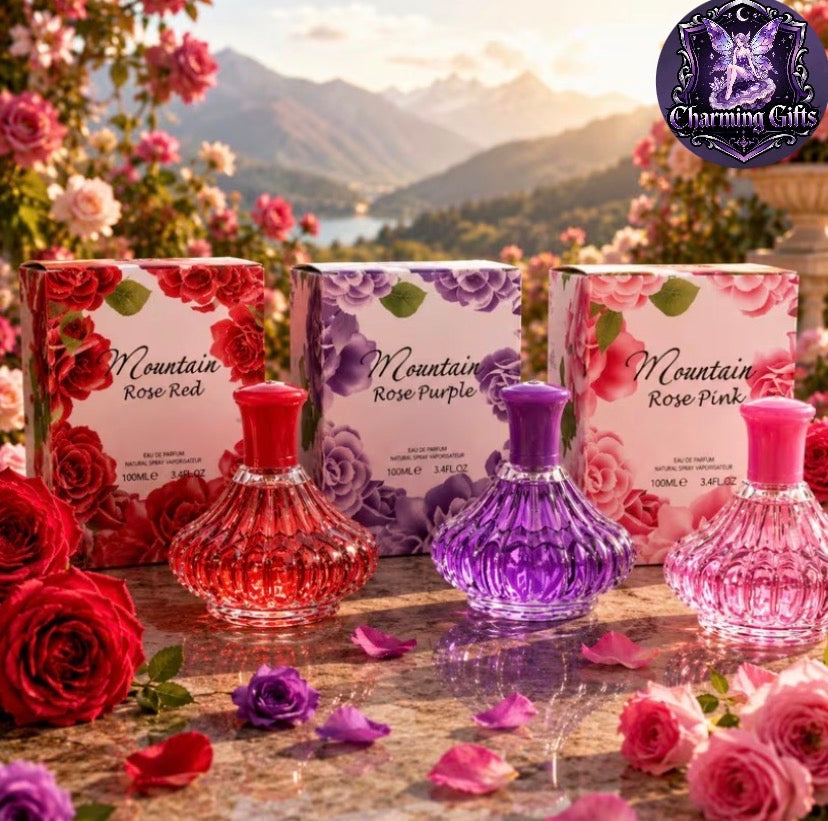 🌹 Mountain Rose Trio — 3 x 100ml Eau de Parfum Set 🌹