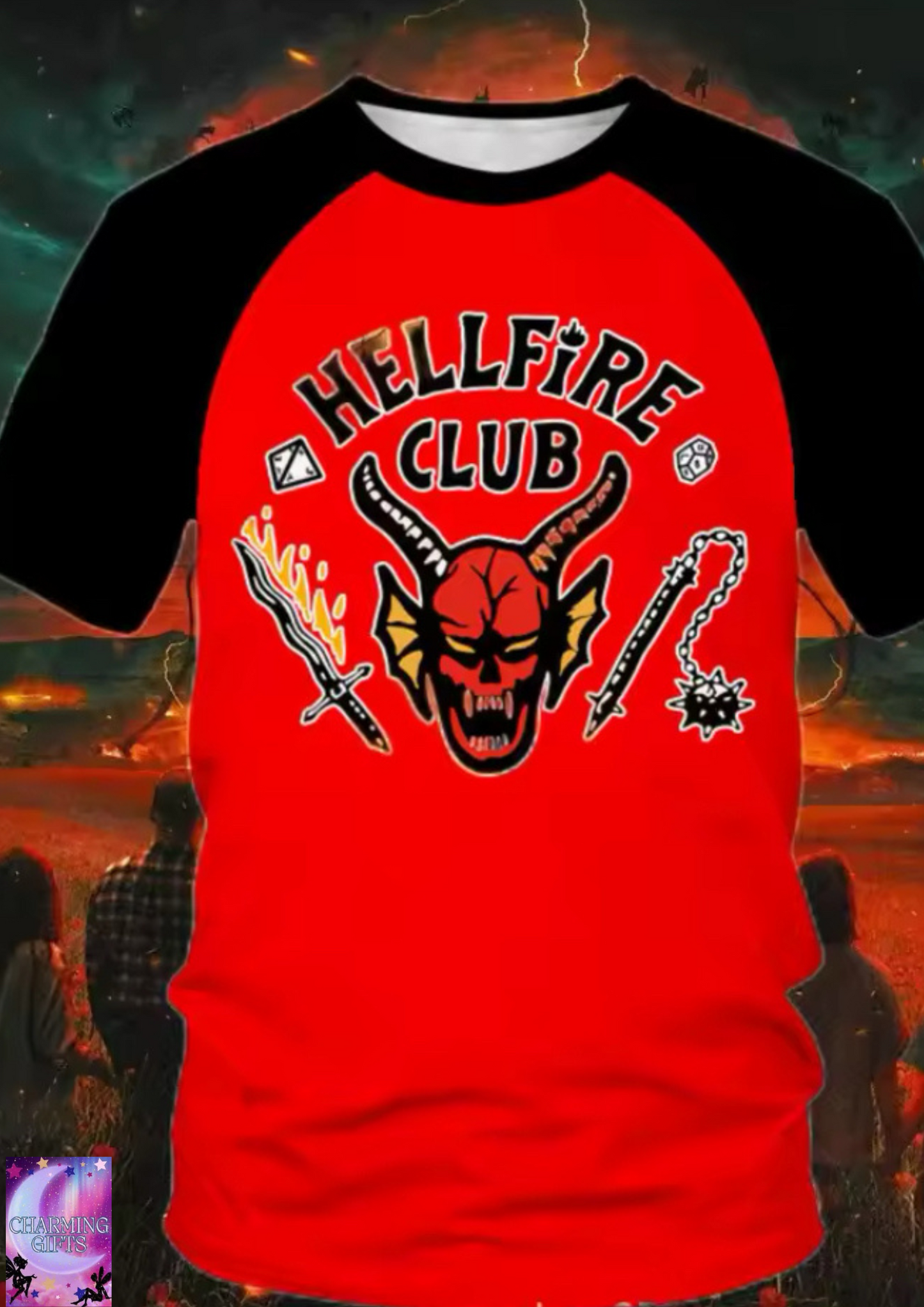 Hellfire club Story 3D Printed unisex T-shirt Casual Short Sleeved Tees 2024 New T-shirt for unisex  Quick Drying O-neck Tops Clothing