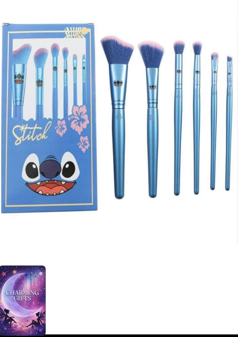 6 piece Stitch Makeup Brushes