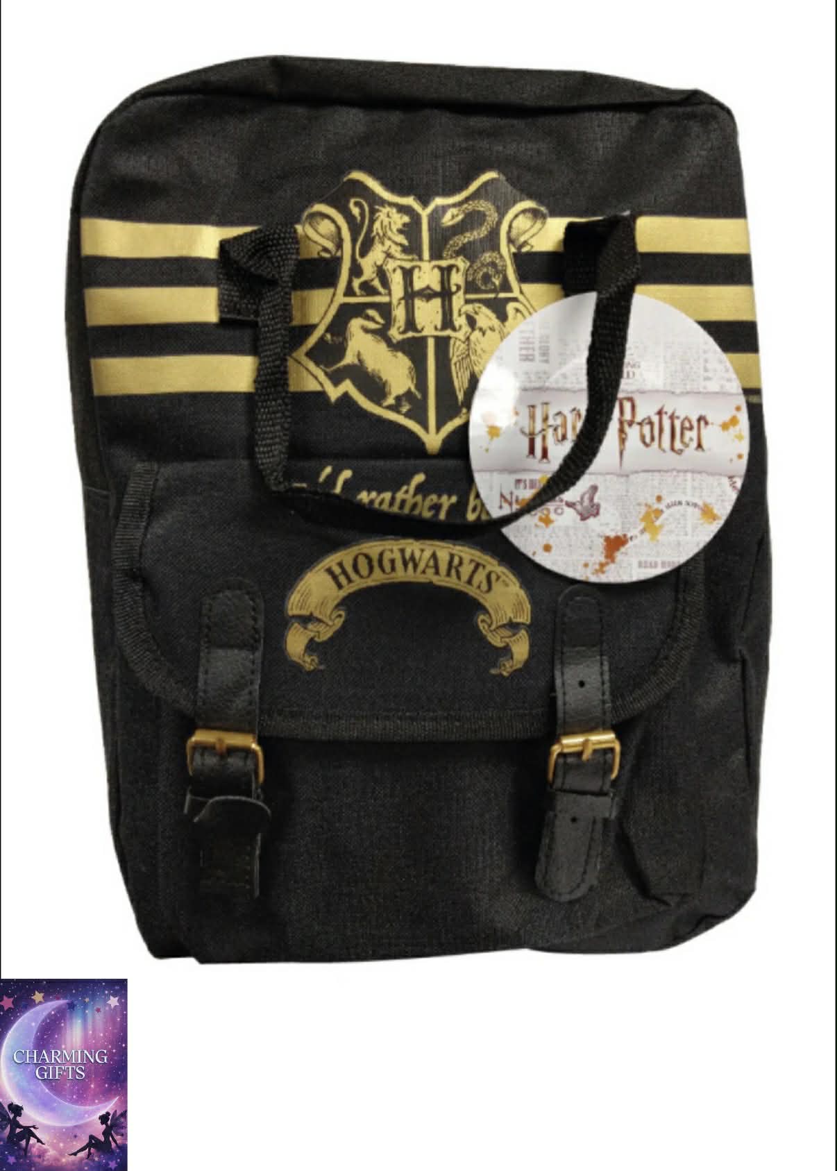 Harry Potter 'Rather Be At Hogwarts' Children's Backpack - Black
