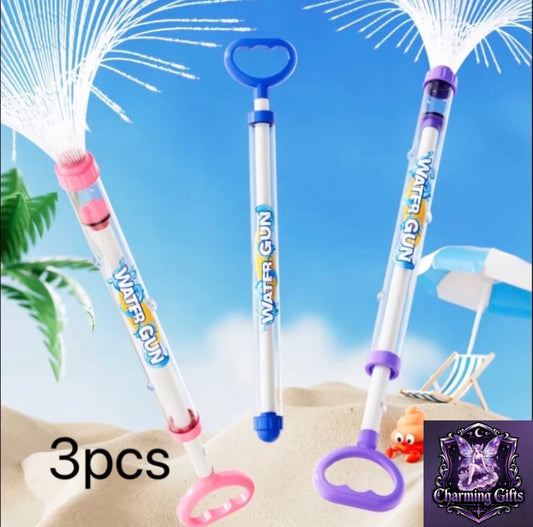 Summer Kids' Firework Water Gun Toy, Suitable for Outdoor Pool and Beach Party Game Props, Pool Water Fights, Photo Props, Birthday Surprise Gift for Boys and Girls random color