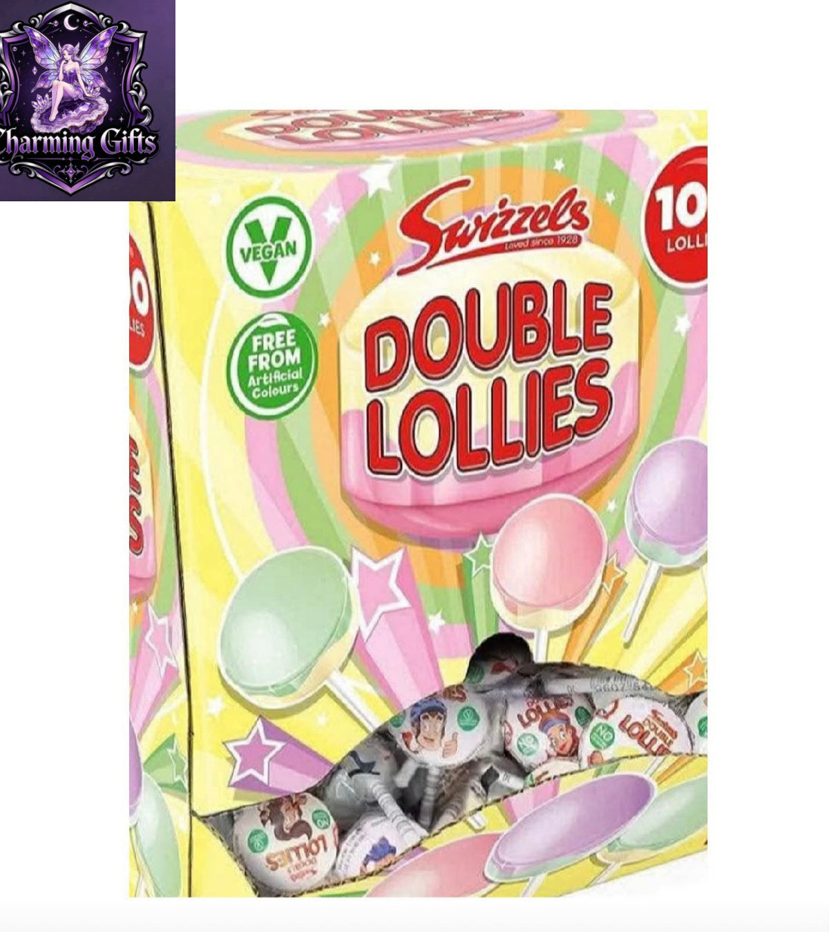 100 x Swizzels Double Lollies