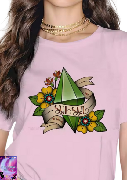 The Sims 4 SUL Sul Game TShirt for Woman Girl Simlish Basic Leisure Sweatshirt