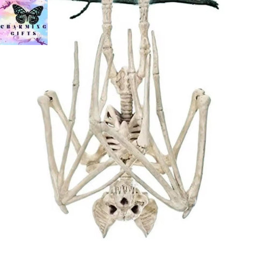 Halloween Horror Bats Skeleton Mouse Scorpion Lizard Bonez Skeleton Model Festival Decor Party Creepy Halloween Party Decoration