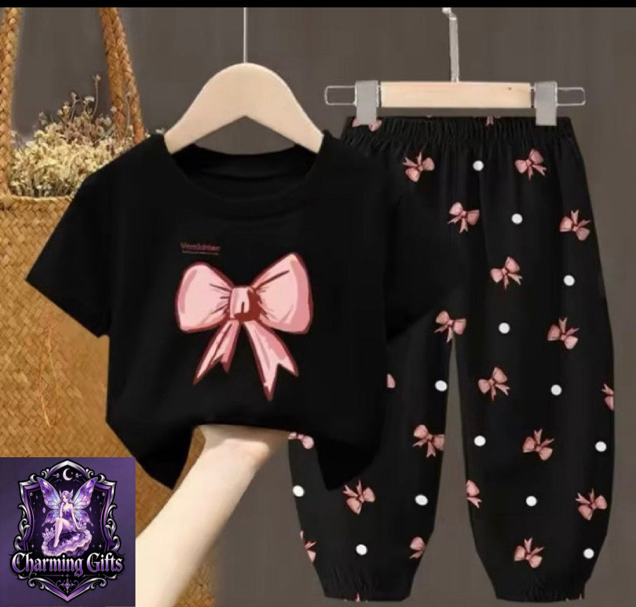 Summer Sets Children's Clothing Girls Kids Toddler Clothes Cute Fashion T-shirt Top Pants 2PCS Baby Girl Clothes