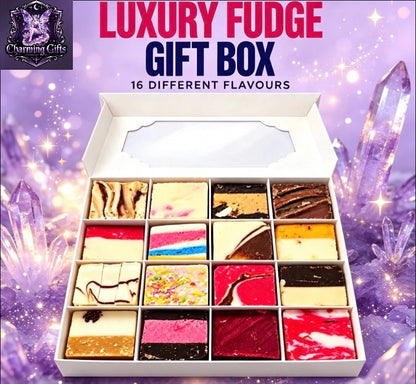 Luxury Fudge Gift Box – 16 Different Flavours