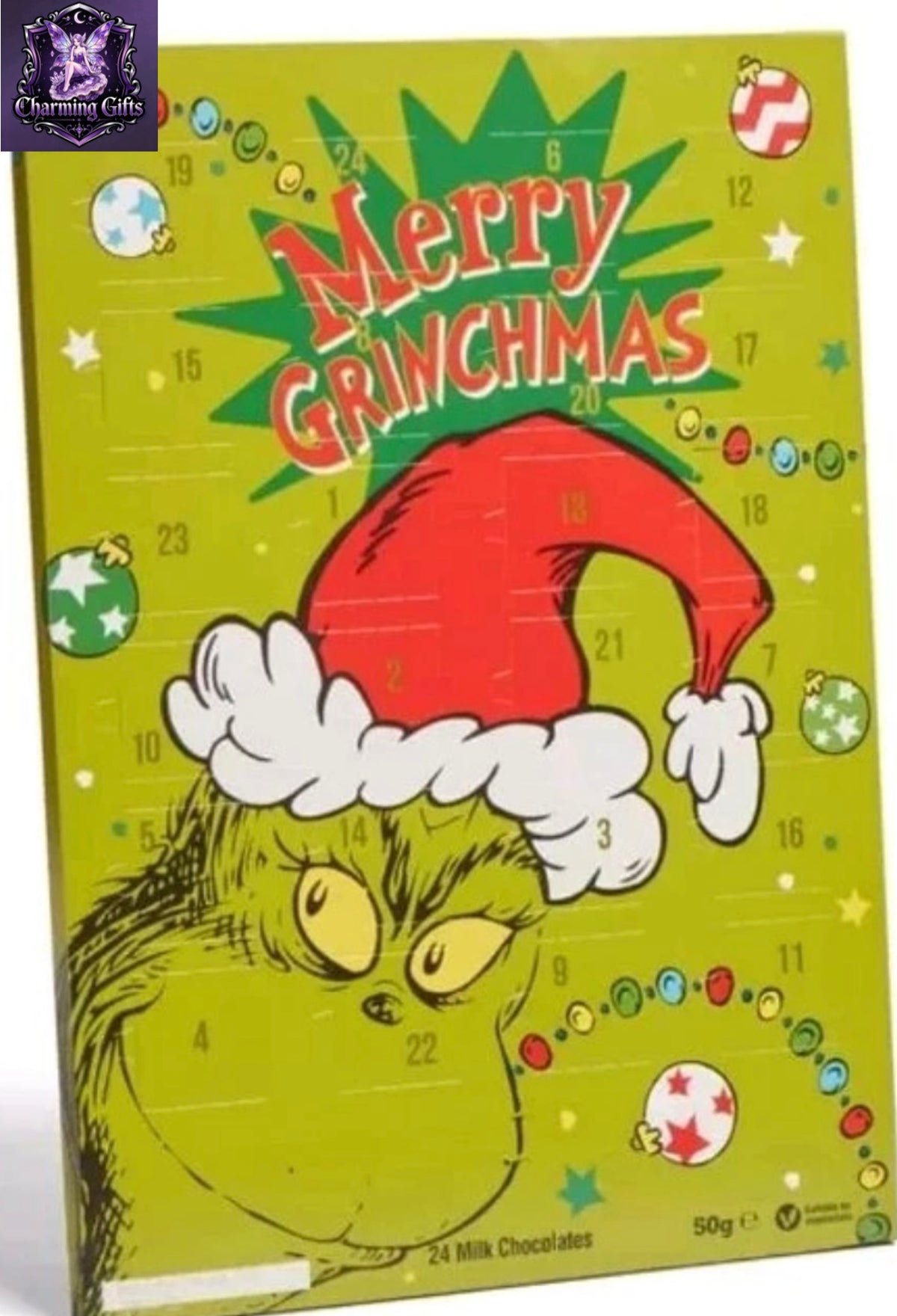 Grinch chocolate advent calendars