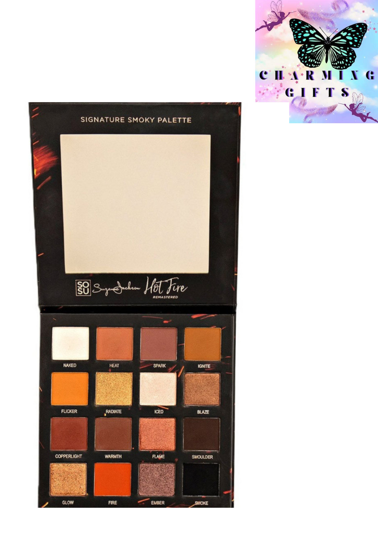 SOSU Cosmetics Hot Fire 16 Colour Eyeshadow Palette