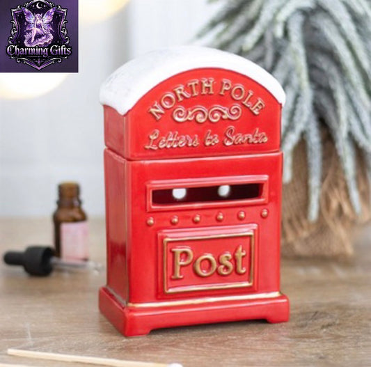 Letters to Santa Christmas Post Box Oil Burner