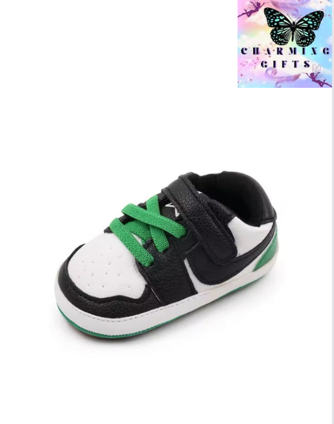 Baby Sneaker High Quality Spring and Autumn Sport Shoes TPR Sole Anti-slip PU Water Proof 2024 New Fashion Boys Sneaker