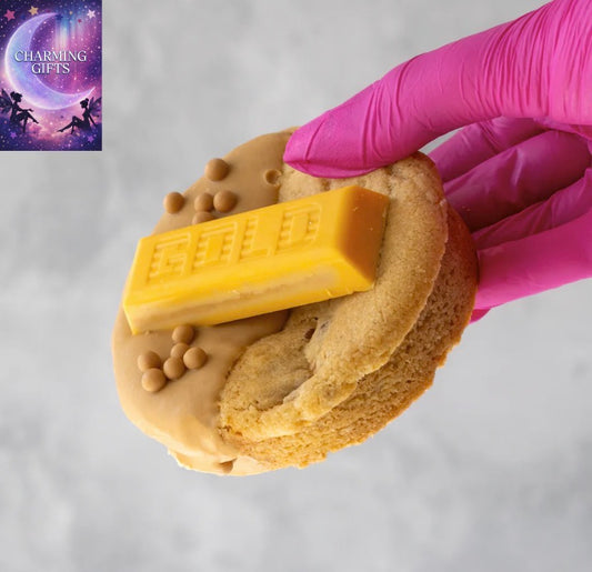 Stuffed Deluxe Cookie with Gold Bar