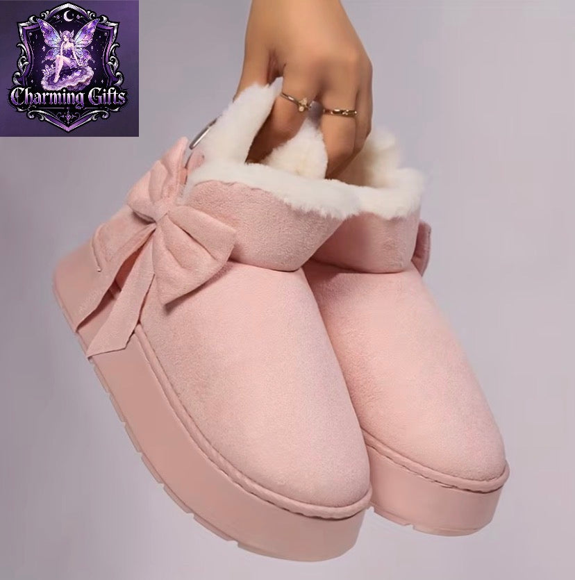 🧦 Cozy Fashion Boot Slippers — Autumn/Winter Warmth for Everyone
