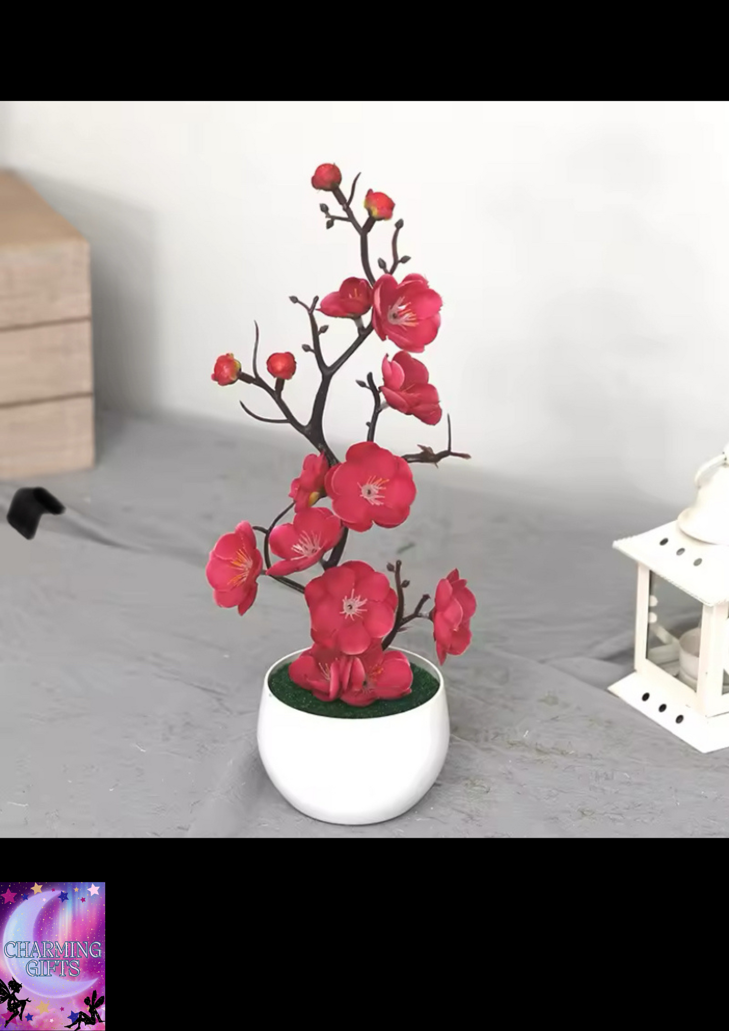 30 cm Artificial Plants Bonsai Small Tree Simulation Pot Plants Fake Flowers Table Potted Ornaments Home Decoration Hotel Garden