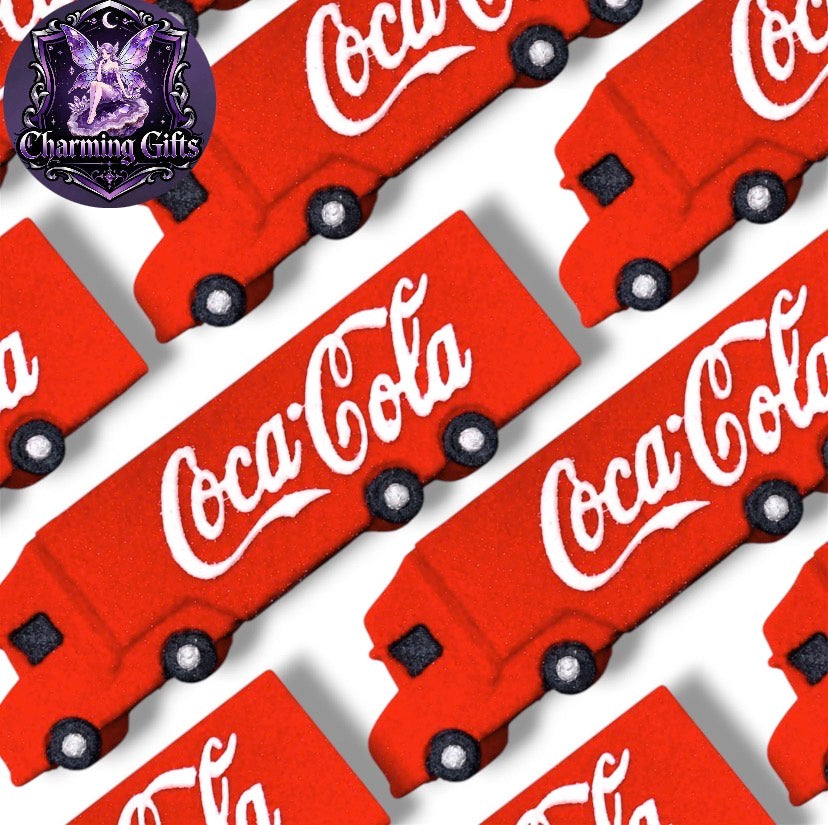 🚛 XL Cola Truck Bath Bomb — Cola Slushie Scent 🥤✨