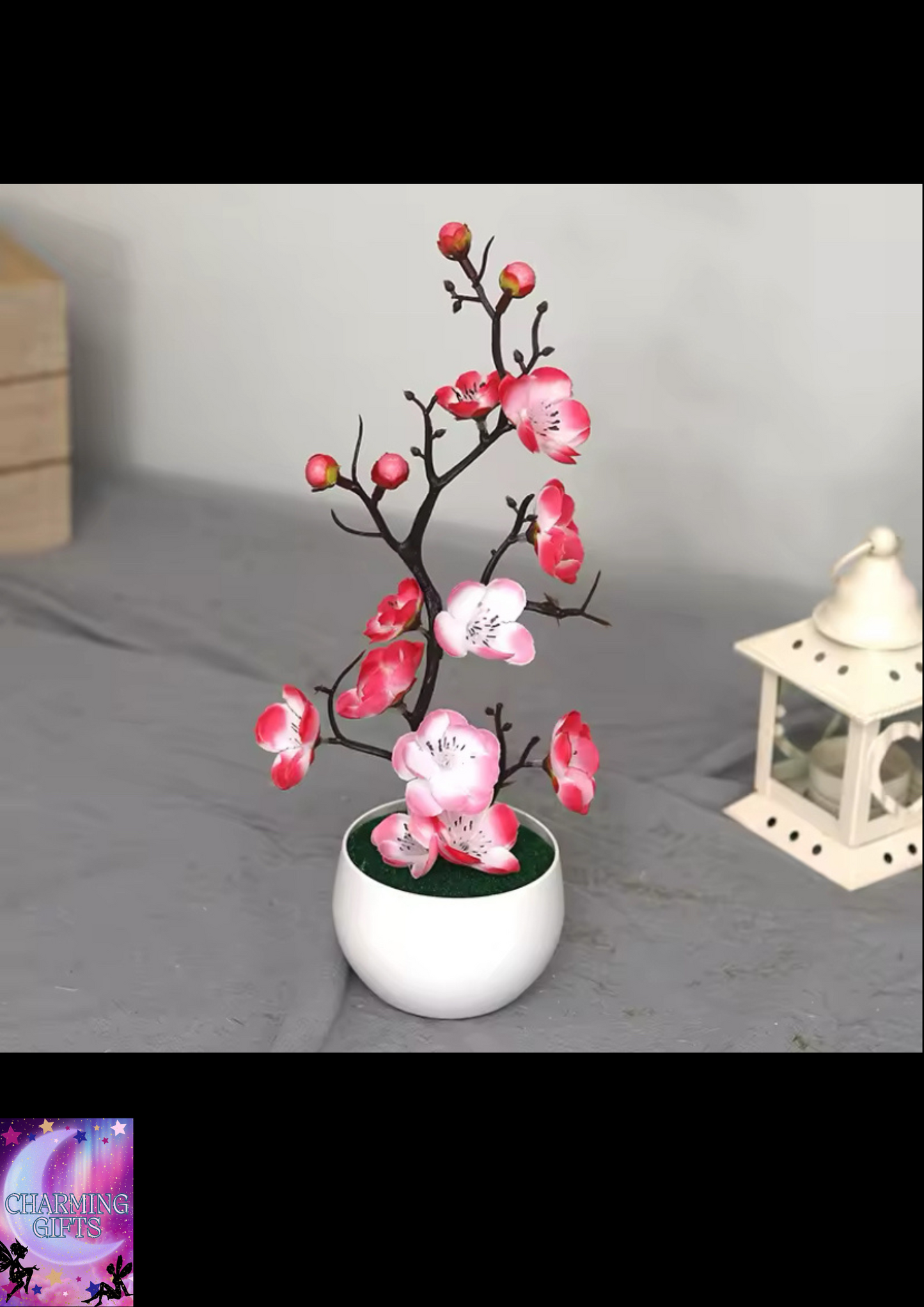 30 cm Artificial Plants Bonsai Small Tree Simulation Pot Plants Fake Flowers Table Potted Ornaments Home Decoration Hotel Garden
