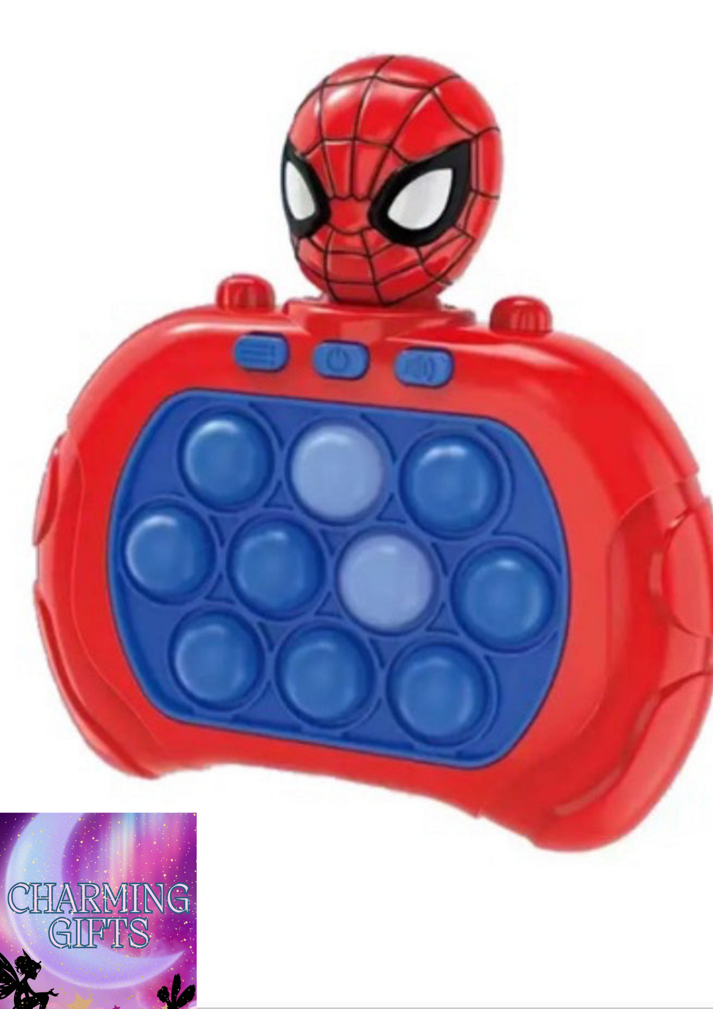 Spider-Man pop it game anti stress game