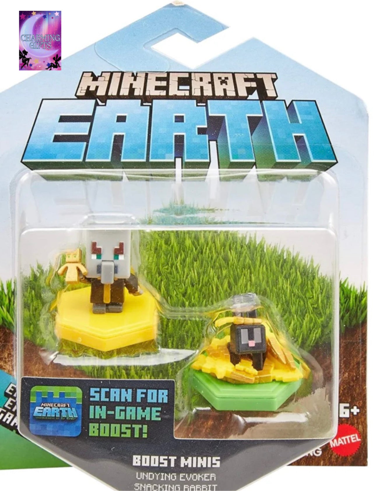 Minecraft Earth GKT44 Undying Evoker & Snacking Rabbit 2 Pack (GKT41)