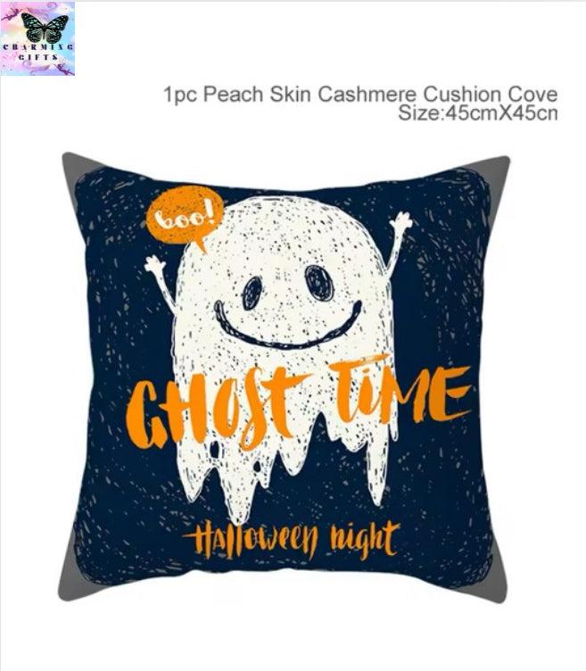 Halloween Decoration For Home Cartoon Pumpkin Bat Ghost Pillowcase Horror Halloween Party Supplies Accessories Haloween Ornament