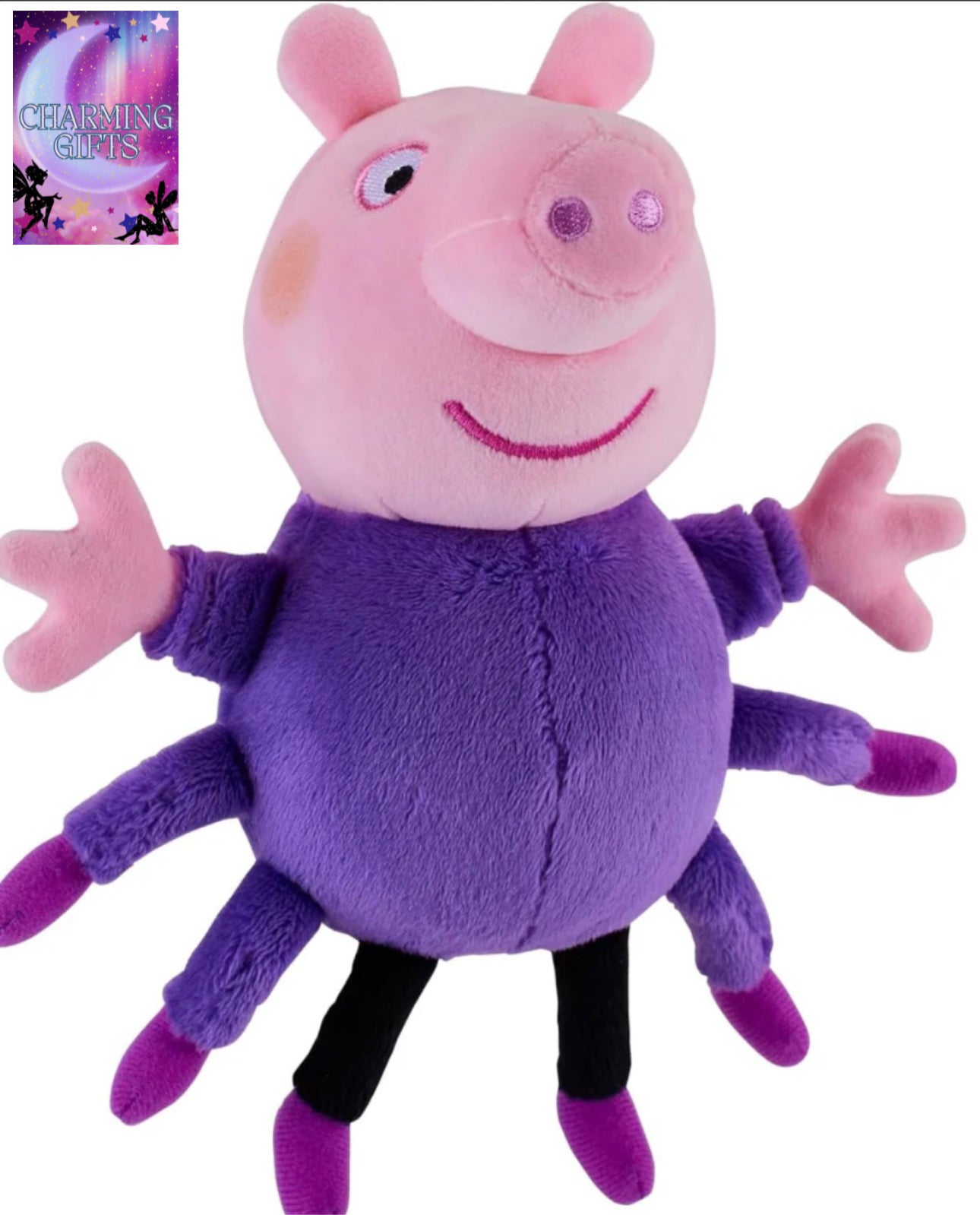 Peppa pig spider plush