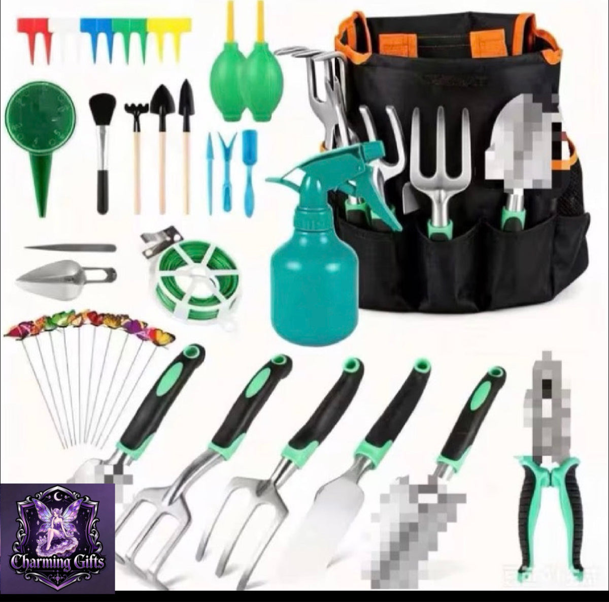 23pcs Gardening Tool Set with Storage Bag – Complete Garden Tools Kit for Men & Women, Perfect Gift for Gardeners