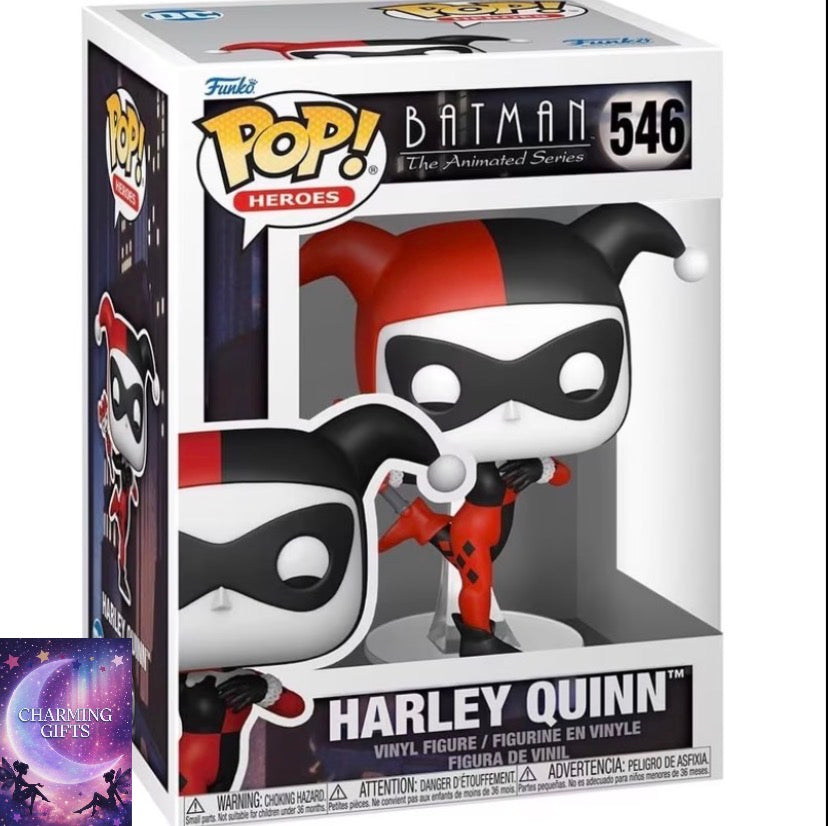 Funko Pop! Animation: BTAS - Harley Quinn - Animated Batman - Vinyl Collectible Figure