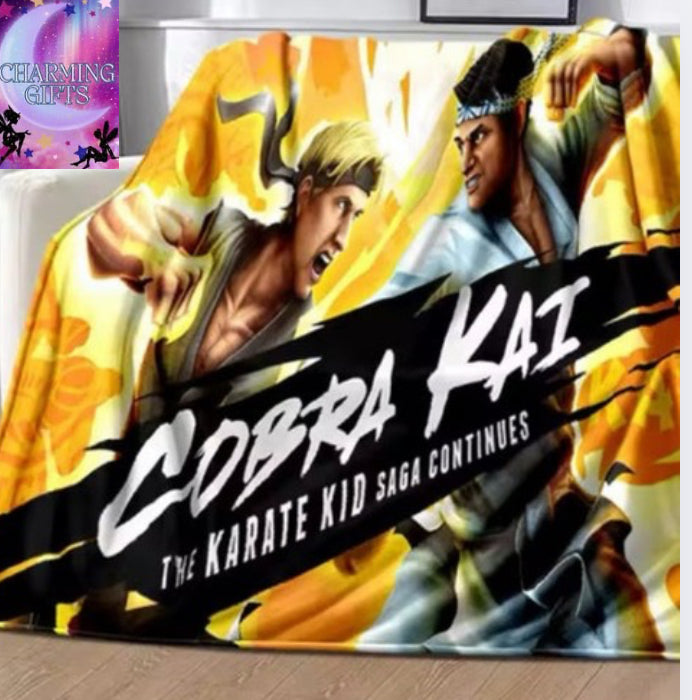 TV Karate Cobra Kai Amanda Soft Plush Blanket,Flannel Blanket Throw Blanket for Living Room Bedroom Bed Sofa Picnic Cover Kids 100x150cm