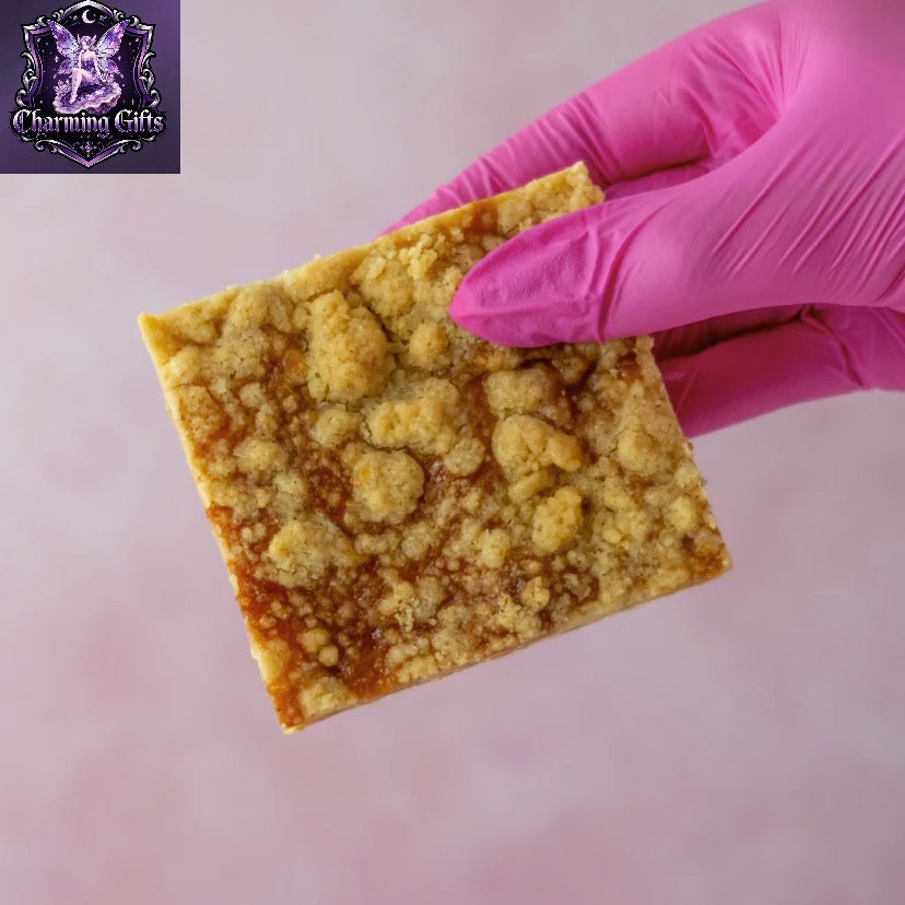 Sticky Toffee Apple Crumble Blondie Slab
