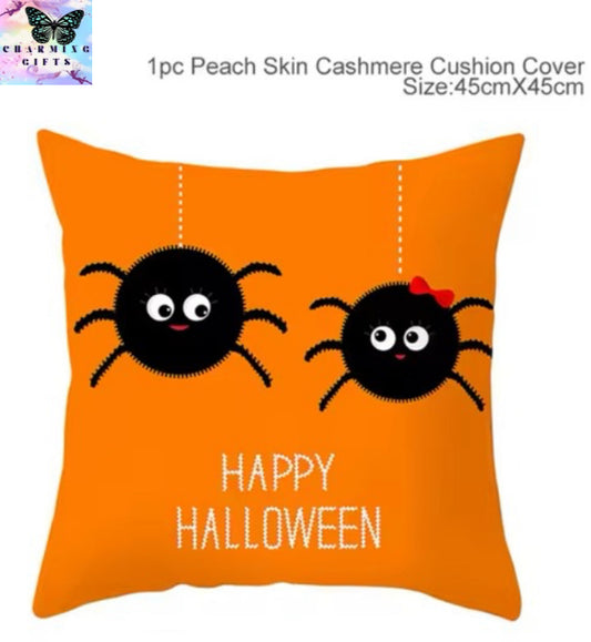 Halloween Decoration For Home Cartoon Pumpkin Bat Ghost Pillowcase Horror Halloween Party Supplies Accessories Haloween Ornament