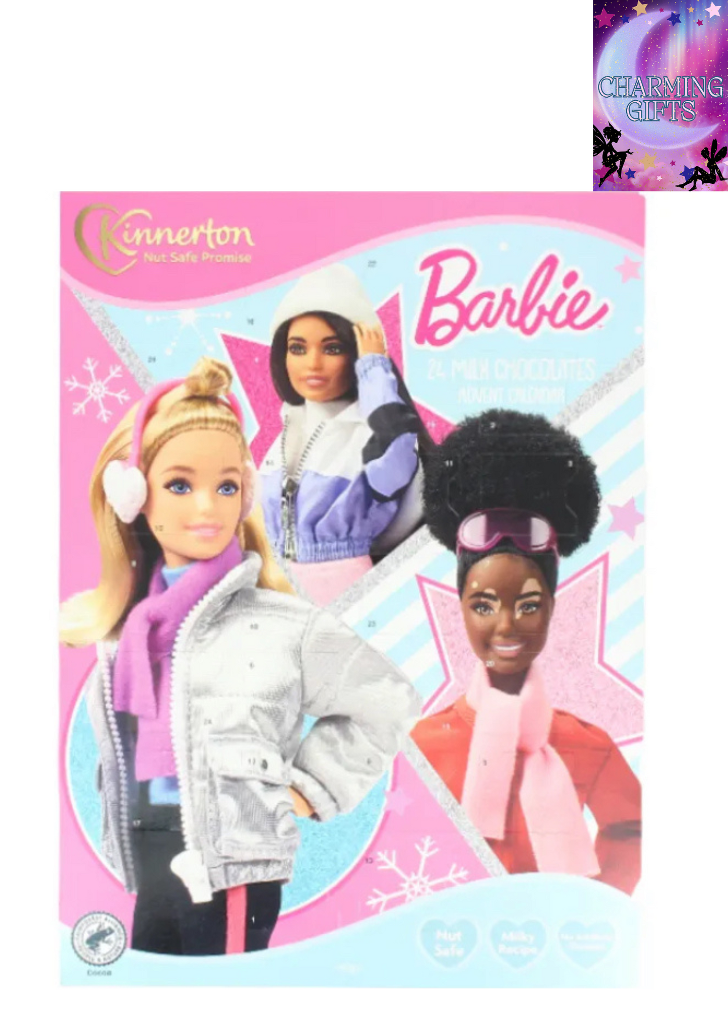 Christmas Licensed Advent Calendar Barbie, 40g