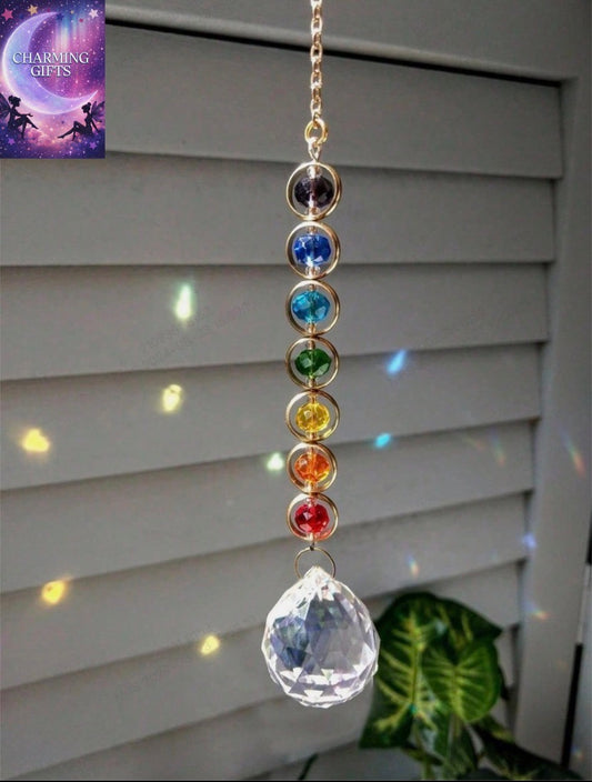 Crystal Sun Catcher Prism Rainbow