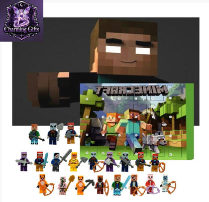 Minecraft figure advent calendar