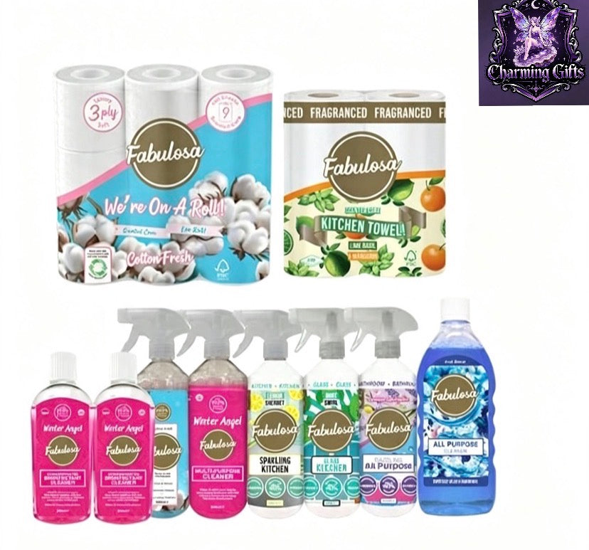 Fabulosa Ultimate Fragranced General Household Cleaning Scented Mega Bundle