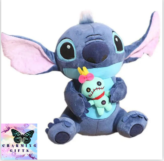 Hot Kawaii Disney Stitch Plush Doll Toys Anime Lilo & Stitch Stuffed Doll Cute Stich Plush Doll Kids Birthday Gift children toy