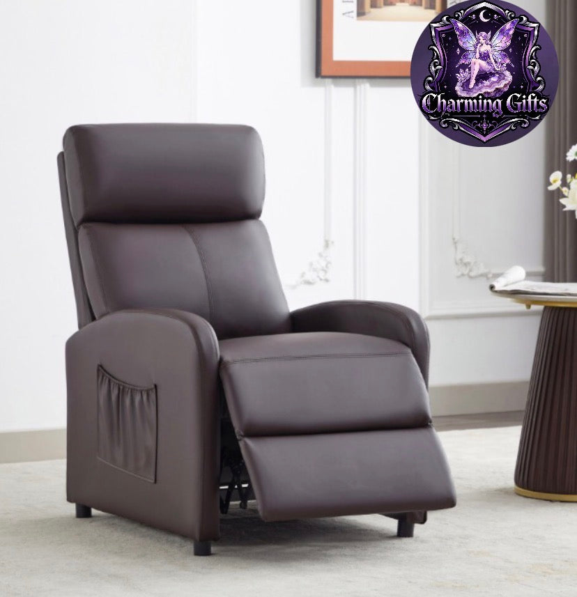 🛋️ 3-Position Push Back Recliner Chair — Ultimate Comfort for Your Home 🛋️