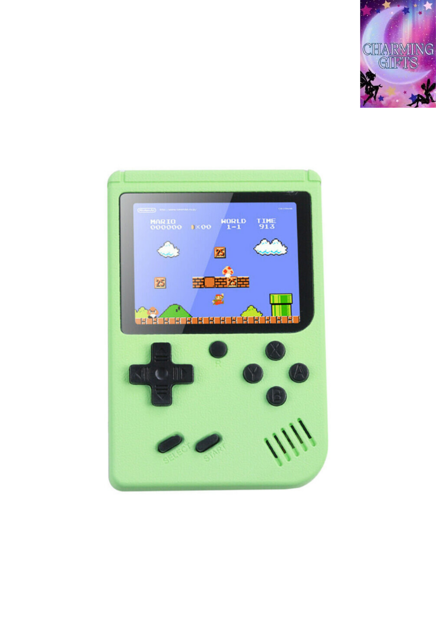 Handheld Video Game Console With 500  Built-In Games