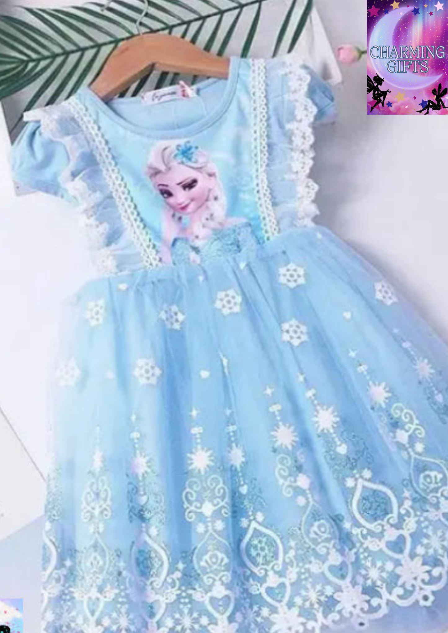 Frozen Elsa Princess Dresses For Girls