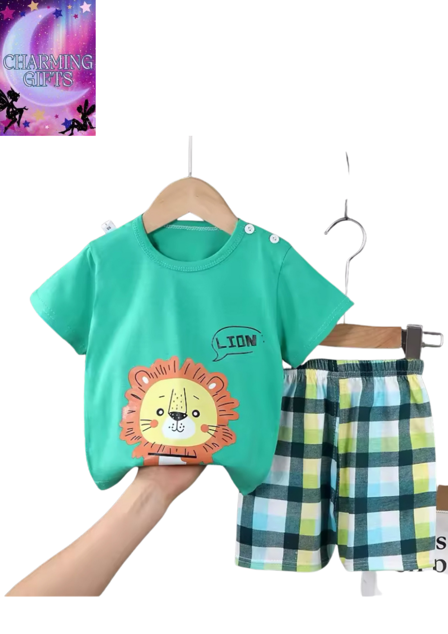 Summer Baby Boy clothes Short sleeve Newborn Baby Clothes Set 2 Pieces Children's Clothes Set leisure Toddler Clothes