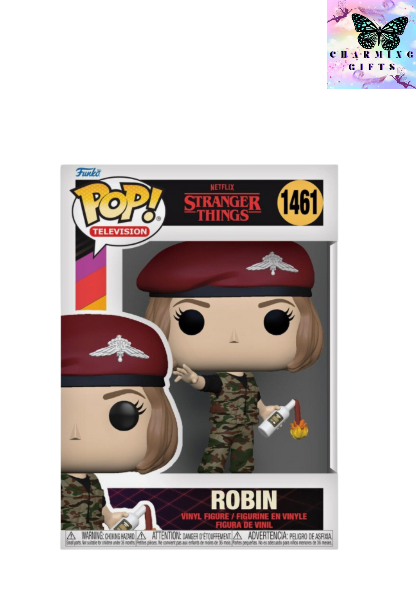 Funko POP! TV: Stranger Things - Hunter Robin With Cocktail - Collectable Vinyl