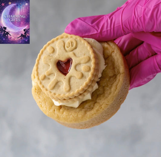 Stuffed Deluxe Cookie with Jammie Dodger