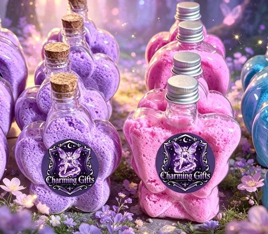 ✨ Whimsical Bath Dust — 100g Magical Bottles ✨