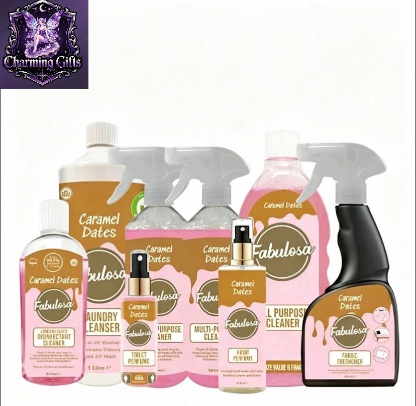 Fabulosa Caramel Dates Fragranced Household Cleaning Bundle