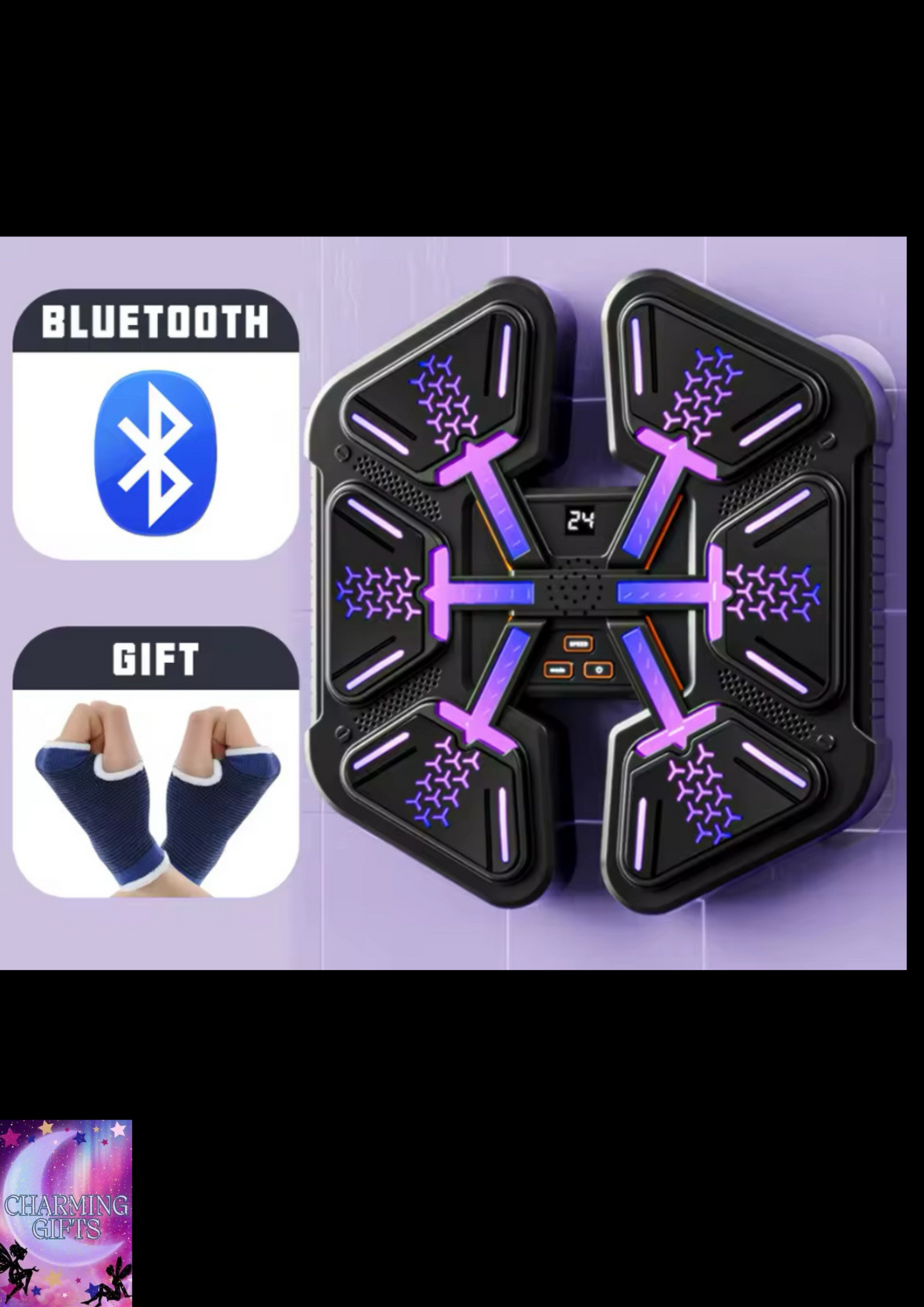 New Smart Music Boxing Machine Adult/Children Sports Fitness Boxing Trainer Home Exercise Response Training Boxing Wall Target