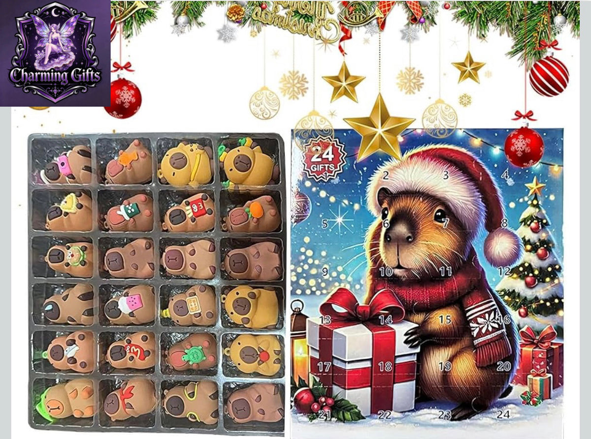 🦫🎄 CAPYBARA CHRISTMAS ADVENT CALENDAR — 24 DAYS OF JOY! 🎄🦫