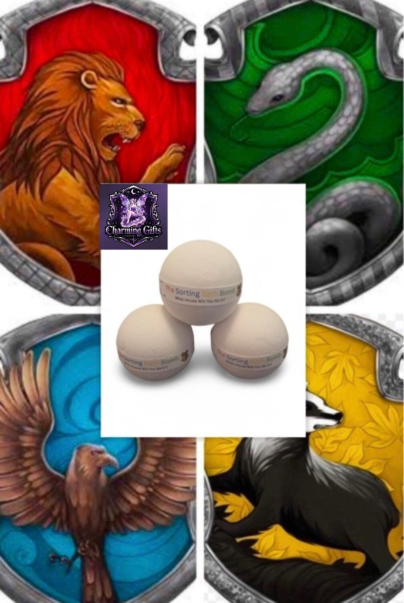 The Sorting Bath Bombs - What House will you be in?