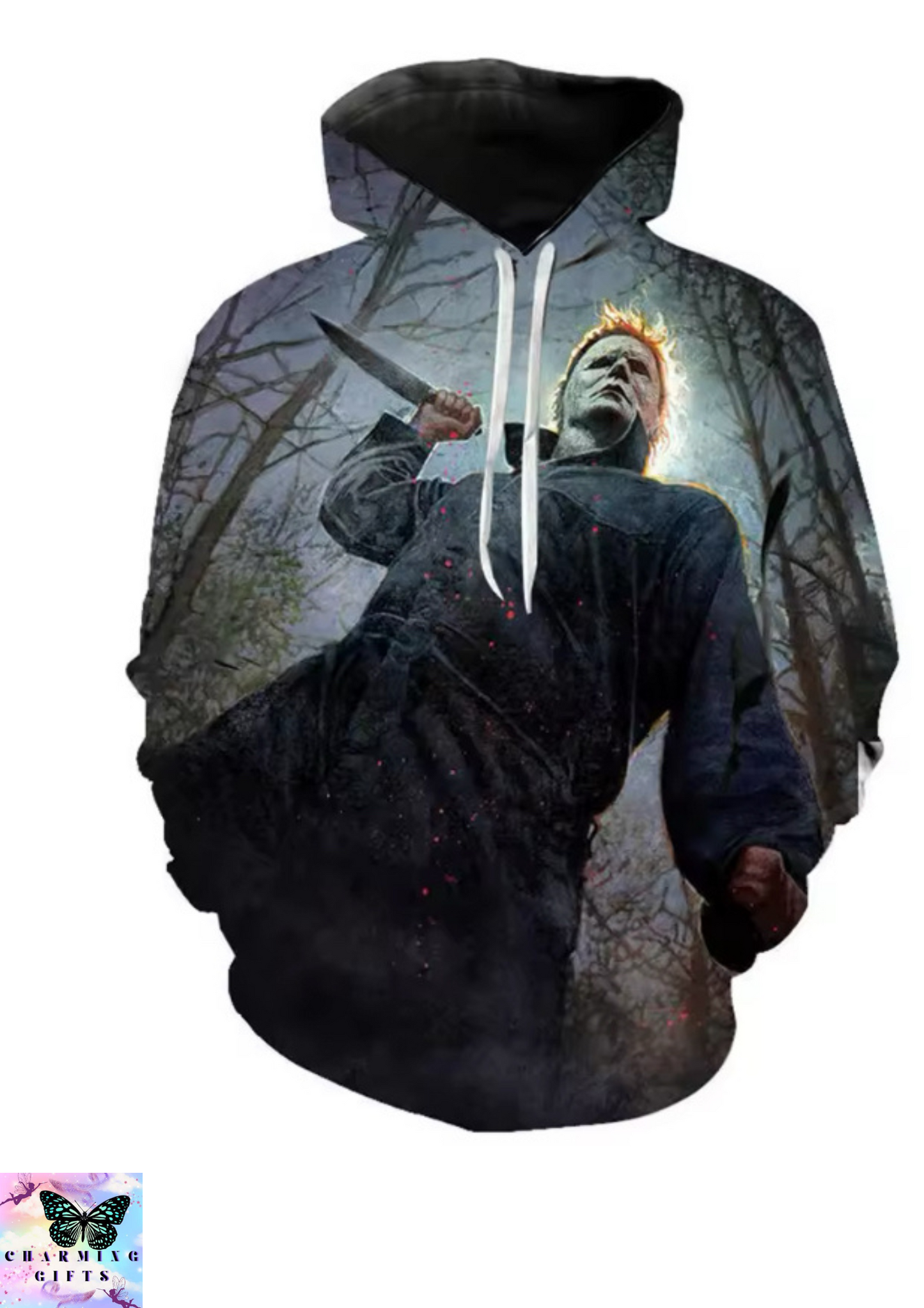 Michael Myers 3d  Men/Women Laxity Hoodie Casual Oversized Pullover Popular Sweatshirt Fashion Tops Trend Men Clothing