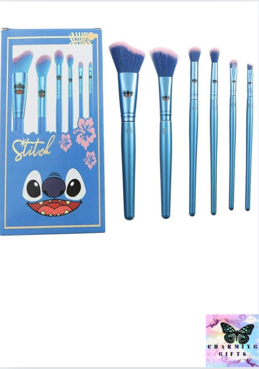 6 piece Stitch Makeup Brushes