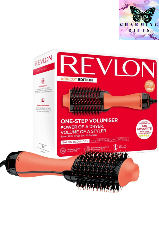 REVLON PRO COLLECTION
Salon One-Step Hair Dryer & Volumiser Apricot