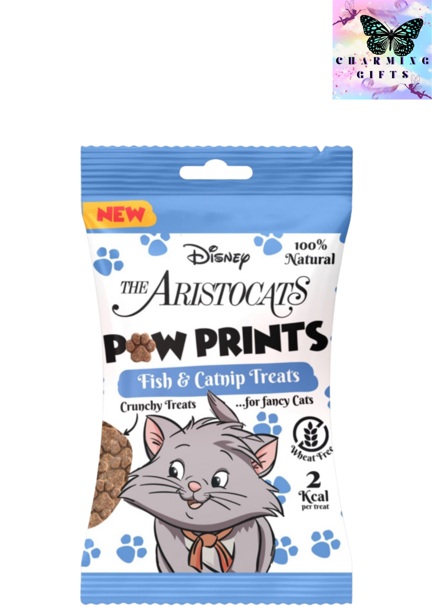 Disney The Aristocats Cat Treats 80g - Fish & Catnip